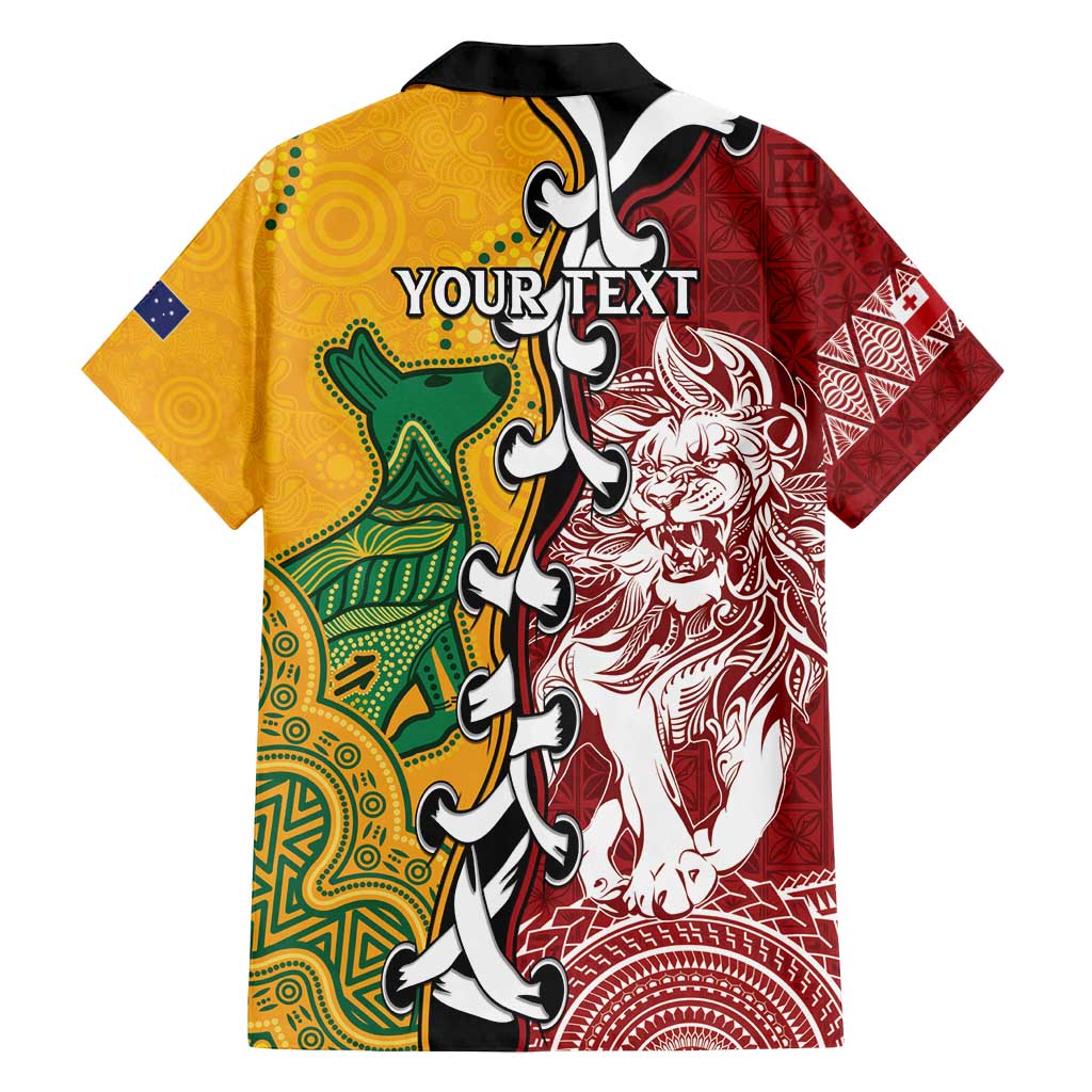 Mate Ma'a Tonga Vs Australia Rugby Personalized Family Matching Tank Maxi Dress and Hawaiian Shirt Special Mascots