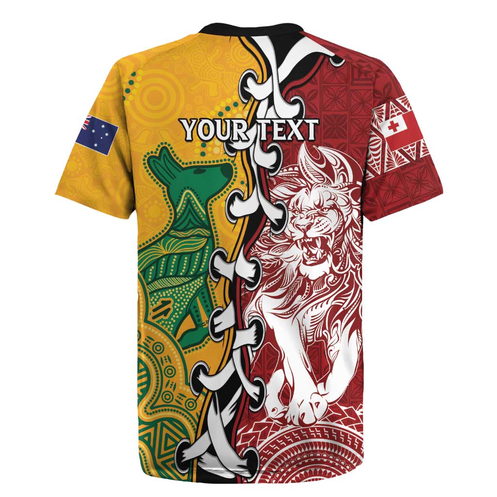 Mate Ma'a Tonga Vs Australia Rugby Personalized Rugby Jersey Special Mascots