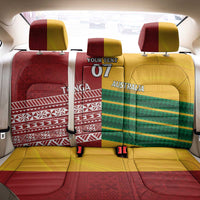 Australia - Tonga Rugby Custom Back Car Seat Cover Minimalist Dynamic