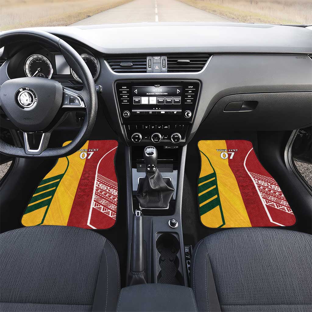 Australia - Tonga Rugby Custom Car Mats Minimalist Dynamic