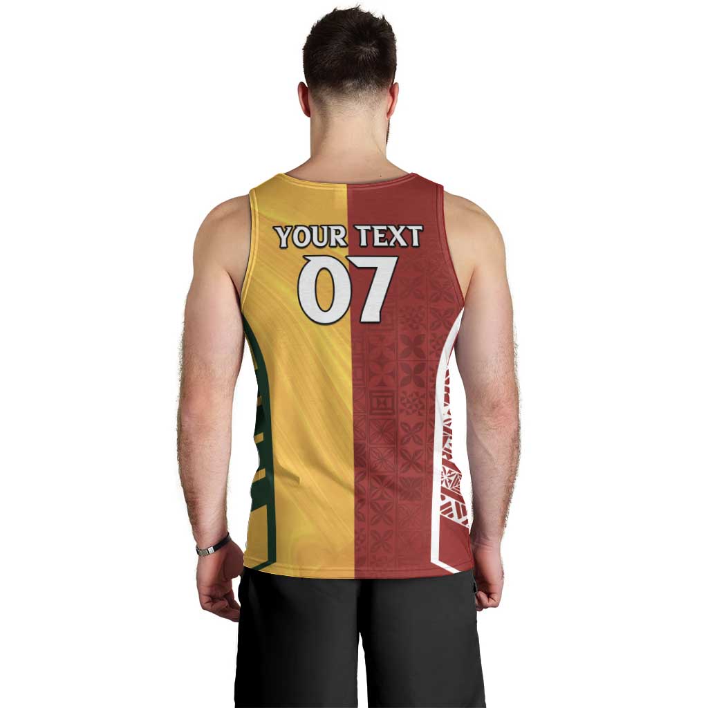 Australia - Tonga Rugby Custom Men Tank Top Minimalist Dynamic