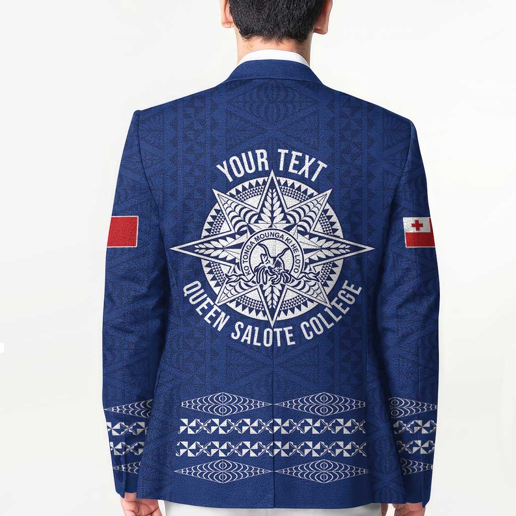 Queen Salote College 100 Years Anniversary Personalized Blazer Tonga QSC Royal Blue - Polynesian Pride