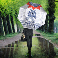 Queen Salote College 100 Years Anniversary Umbrella Tonga QSC White - Polynesian Pride