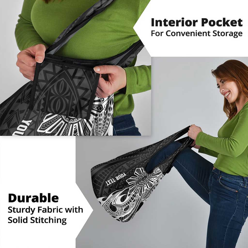 Personalised Philippines Grocery Bag Tribal Sun