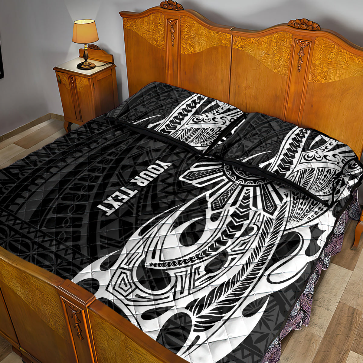Personalised Philippines Quilt Bed Set Tribal Sun LT7 - Polynesian Pride