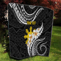 Personalised Philippines Tribal Quilt Mix Plumeria LT7 - Polynesian Pride