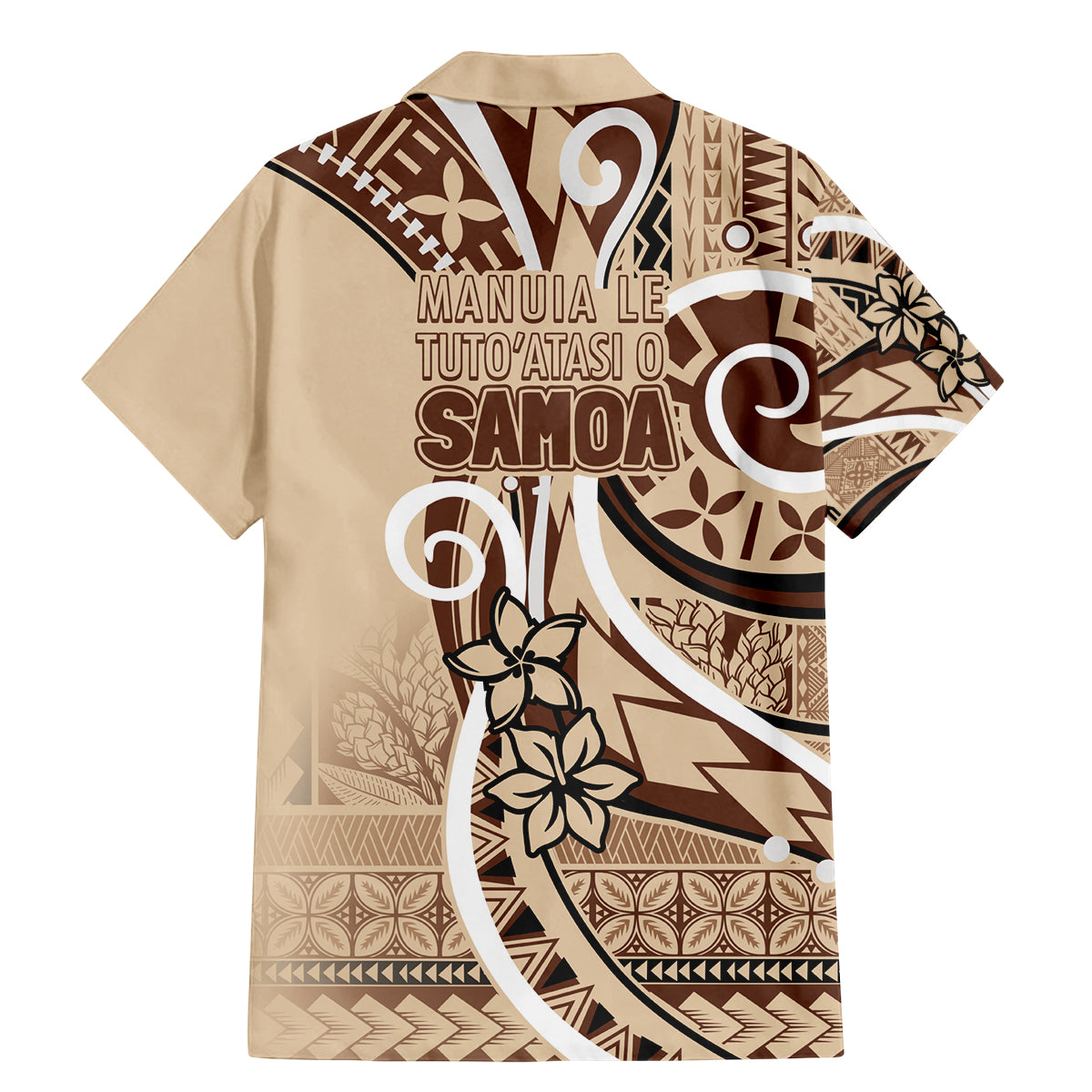Samoa Siapo Classic Motif Family Matching Mermaid Dress and Hawaiian Shirt Manuia le tuto’atasi o Samoa Independence