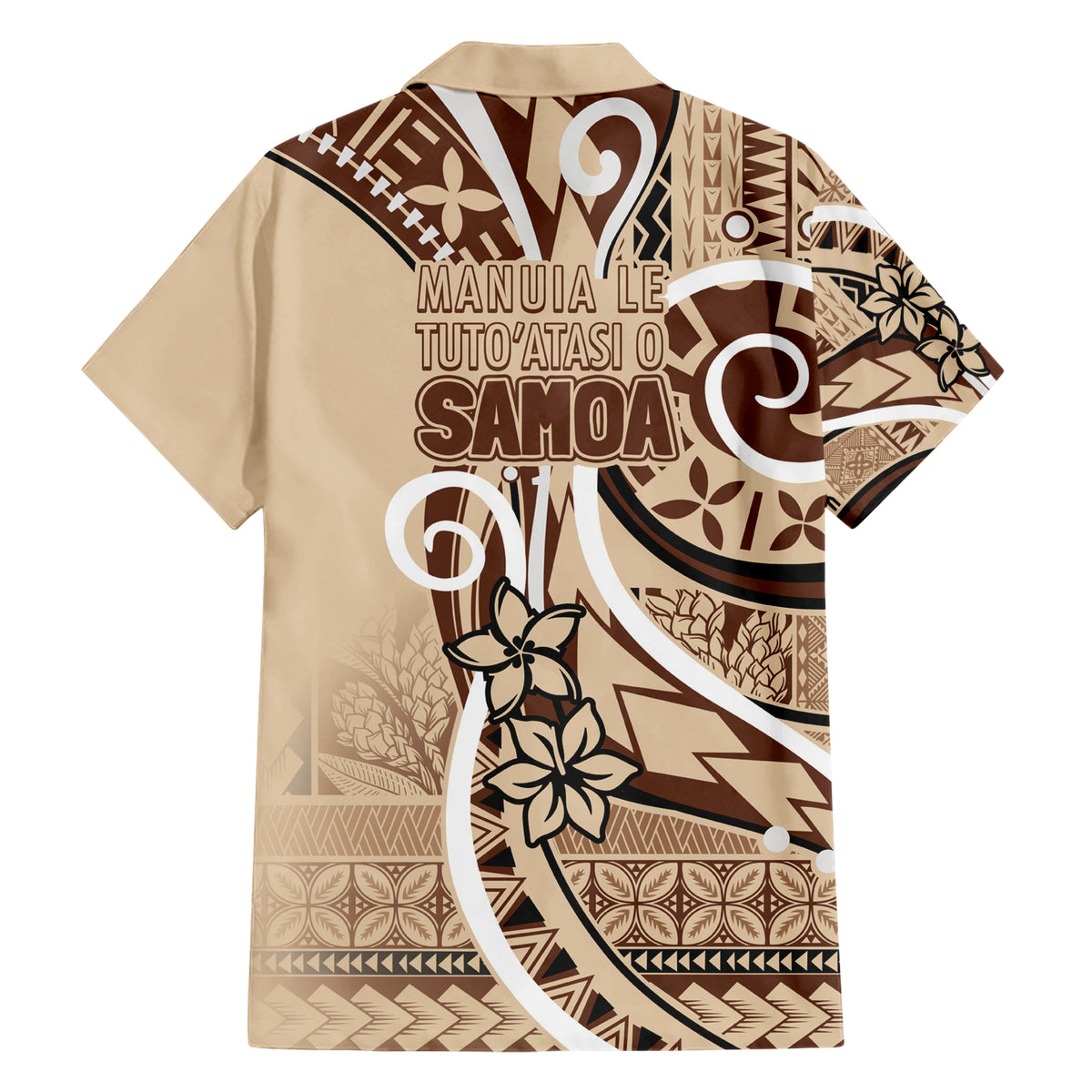 Samoa Siapo Classic Motif Family Matching Short Sleeve Bodycon Dress and Hawaiian Shirt Manuia le tuto’atasi o Samoa Independence