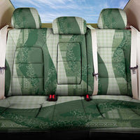 Polynesian Tribal Pattern Patchwork Picturesque Back Car Seat Cover Sage Green