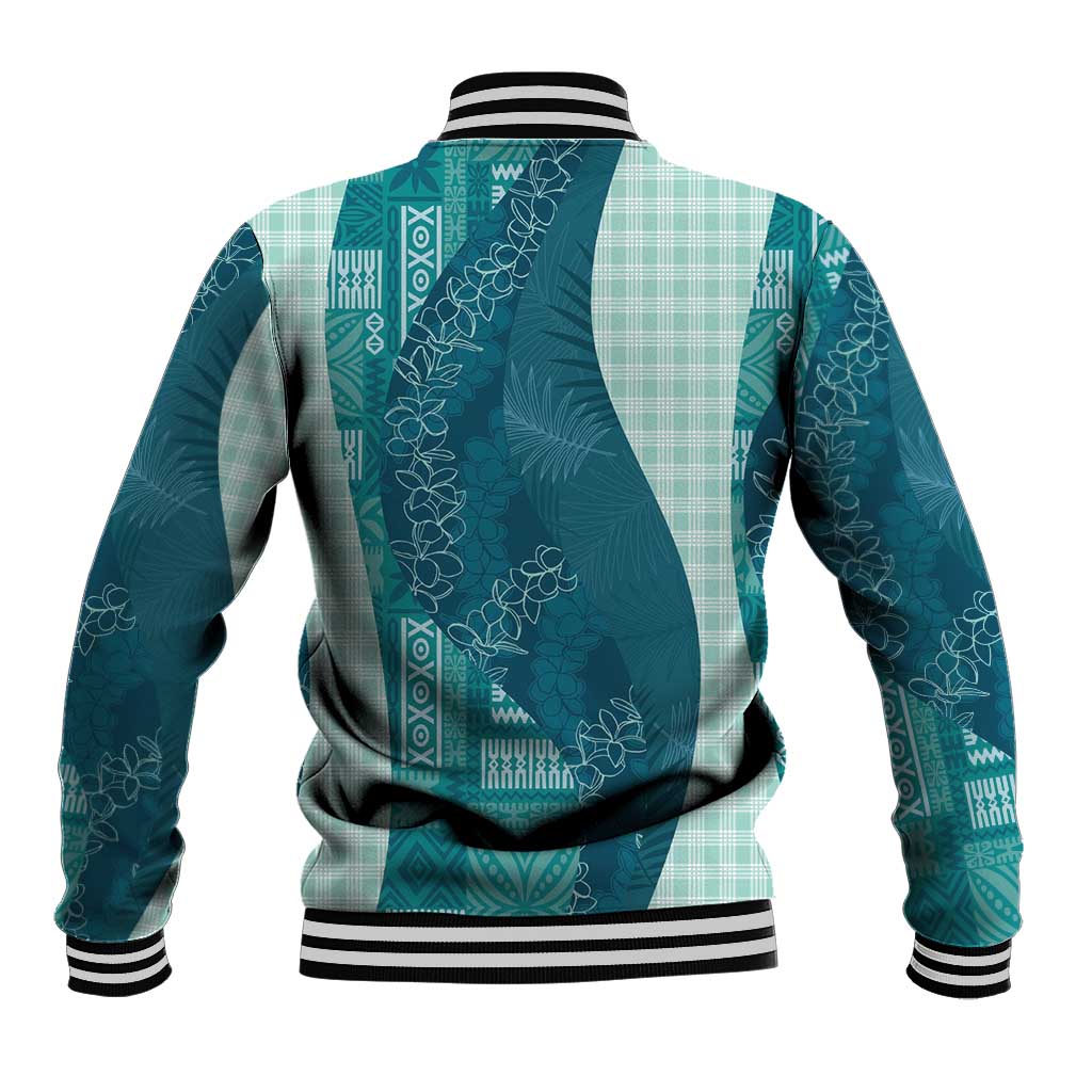 Polynesian Tribal Pattern Patchwork Picturesque Baseball Jacket Oceanic