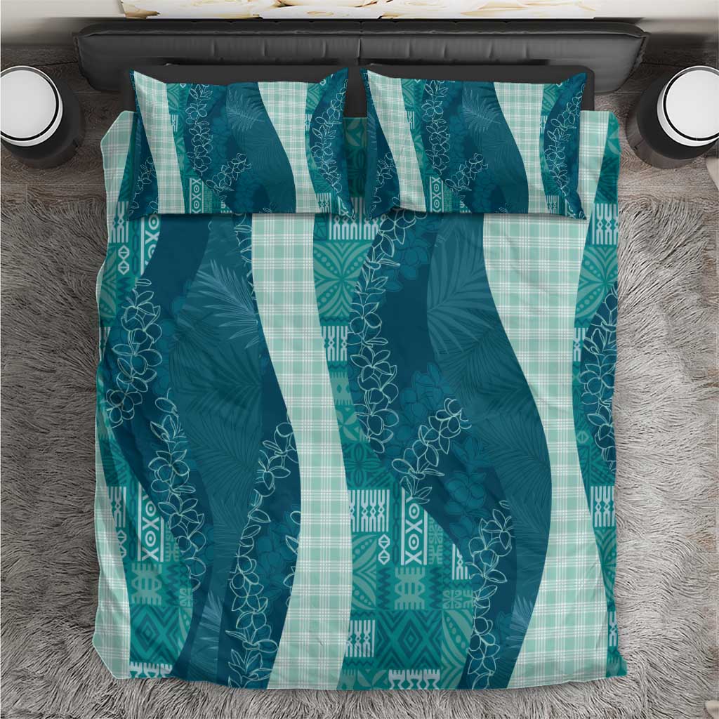 Polynesian Tribal Pattern Patchwork Picturesque Bedding Set Oceanic