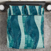 Polynesian Tribal Pattern Patchwork Picturesque Bedding Set Oceanic