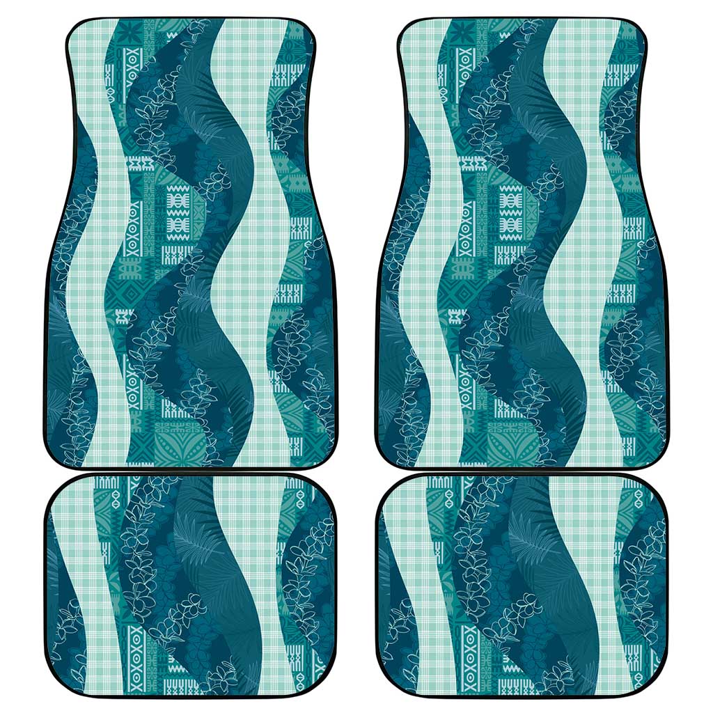 Polynesian Tribal Pattern Patchwork Picturesque Car Mats Oceanic