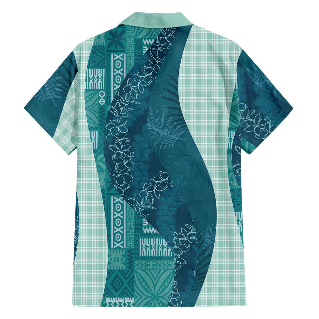 Polynesian Tribal Pattern Patchwork Picturesque Family Matching Mermaid Dress and Hawaiian Shirt Oceanic LT7 - Polynesian Pride