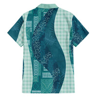 Polynesian Tribal Pattern Patchwork Picturesque Family Matching Mermaid Dress and Hawaiian Shirt Oceanic LT7 - Polynesian Pride