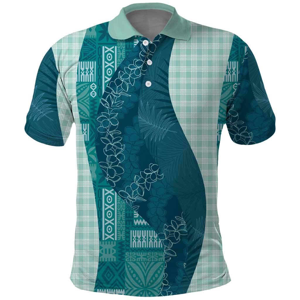 Polynesian Tribal Pattern Patchwork Picturesque Polo Shirt Oceanic