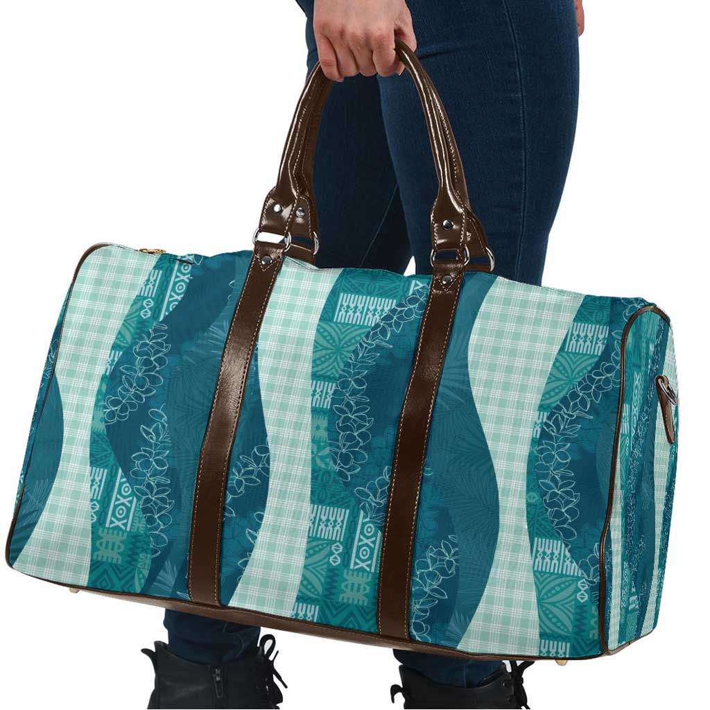Polynesian Tribal Pattern Patchwork Picturesque Travel Bag Oceanic