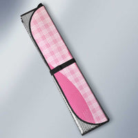 Polynesian Tribal Pattern Patchwork Picturesque Auto Sun Shade Holographic