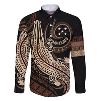 Personalized Solomon Islands Crocodile Family Matching Off Shoulder Short Dress and Hawaiian Shirt Hapi Isles - Independence Anniversary