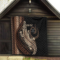 Personalized Solomon Islands Crocodile Quilt Hapi Isles - Independence Anniversary