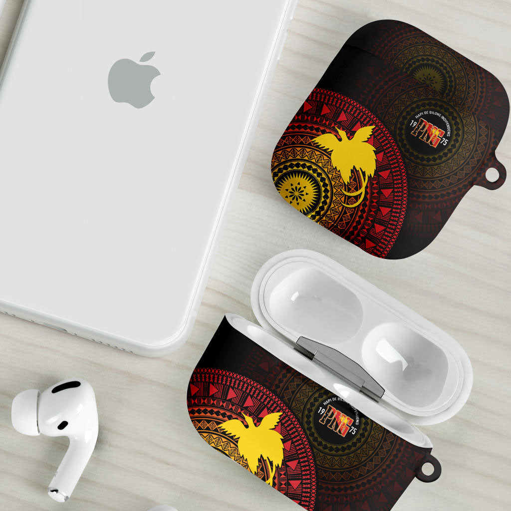 Papua New Guinea Independence AirPods Case Tapa Circle