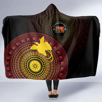 Papua New Guinea Independence Hooded Blanket Tapa Circle