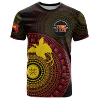 Papua New Guinea Independence Personalized T Shirt Tapa Circle