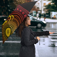 Papua New Guinea Independence Umbrella Tapa Circle