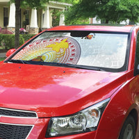 Hapi De Bilong Indipendens Papua New Guinea Auto Sun Shade PNG Lime Pot