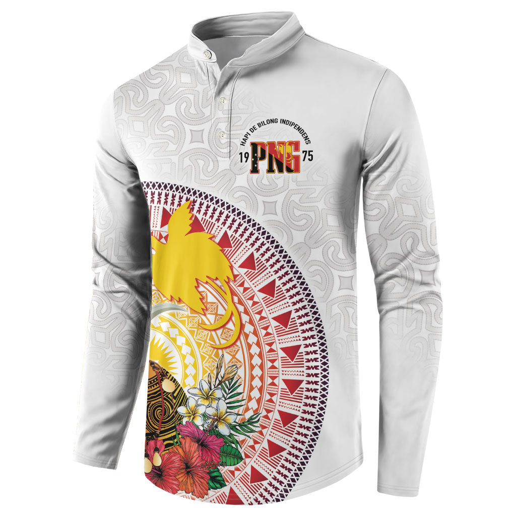 Hapi De Bilong Indipendens Papua New Guinea Button Sweatshirt PNG Lime Pot