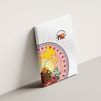 Hapi De Bilong Indipendens Papua New Guinea Canvas Wall Art PNG Lime Pot