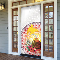 Hapi De Bilong Indipendens Papua New Guinea Door Cover PNG Lime Pot