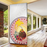 Hapi De Bilong Indipendens Papua New Guinea Door Cover PNG Lime Pot