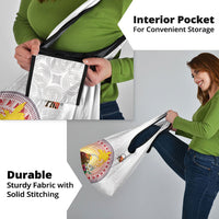 Hapi De Bilong Indipendens Papua New Guinea Grocery Bag PNG Lime Pot