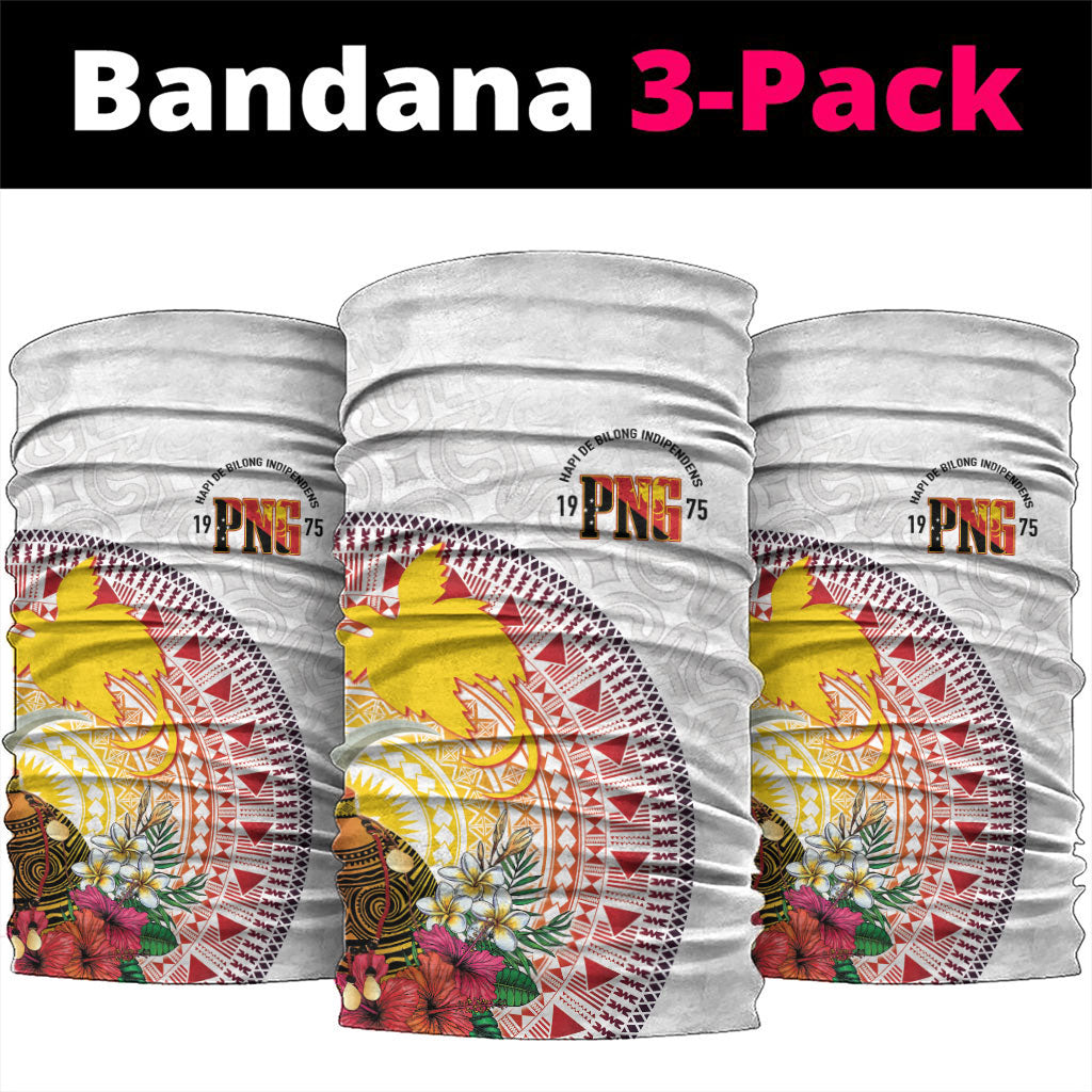 Hapi De Bilong Indipendens Papua New Guinea Neck Gaiter PNG Lime Pot