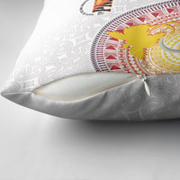 Hapi De Bilong Indipendens Papua New Guinea Pillow Cover PNG Lime Pot