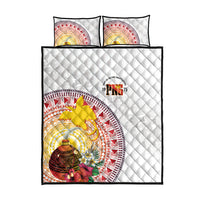Hapi De Bilong Indipendens Papua New Guinea Quilt Bed Set PNG Lime Pot