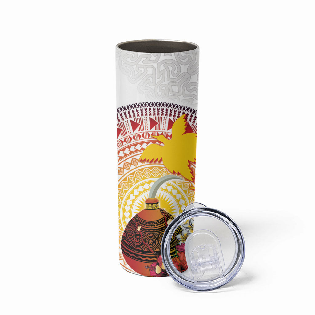 Hapi De Bilong Indipendens Papua New Guinea Skinny Tumbler PNG Lime Pot
