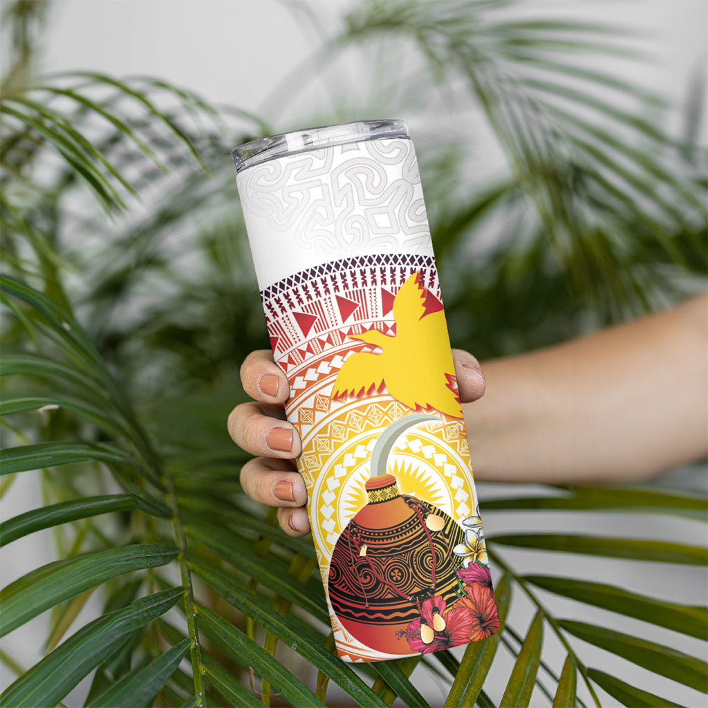 Hapi De Bilong Indipendens Papua New Guinea Skinny Tumbler PNG Lime Pot