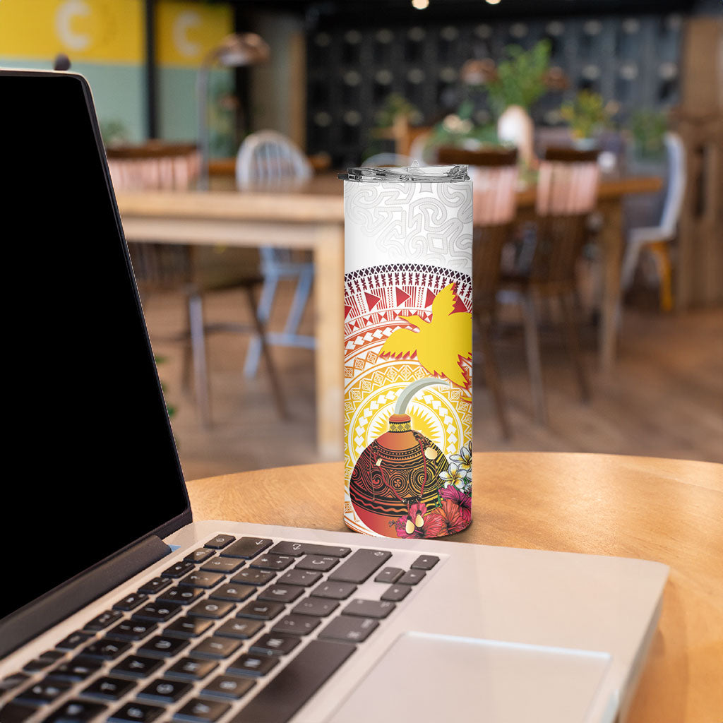 Hapi De Bilong Indipendens Papua New Guinea Skinny Tumbler PNG Lime Pot