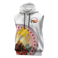 Hapi De Bilong Indipendens Papua New Guinea Sleeveless Hoodie PNG Lime Pot
