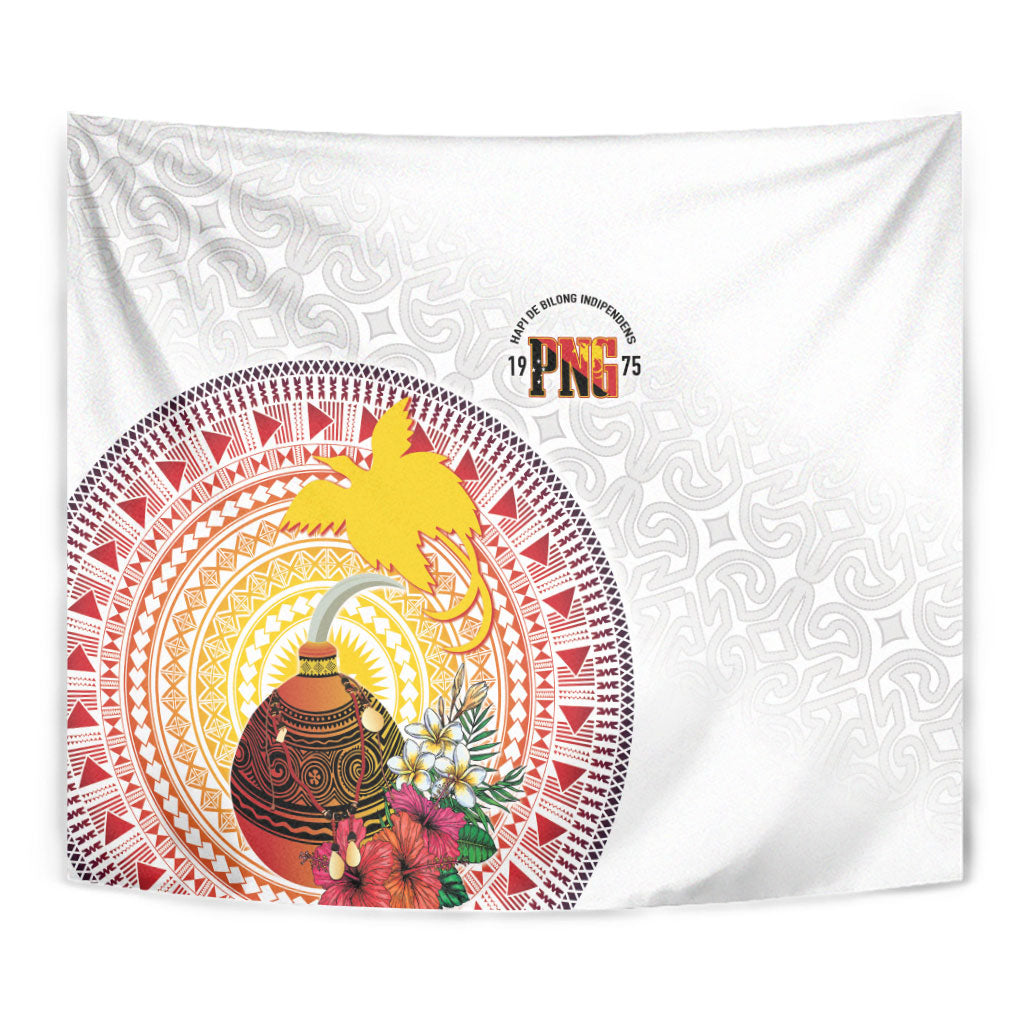 Hapi De Bilong Indipendens Papua New Guinea Tapestry PNG Lime Pot