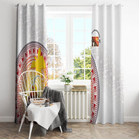 Hapi De Bilong Indipendens Papua New Guinea Window Curtain PNG Lime Pot