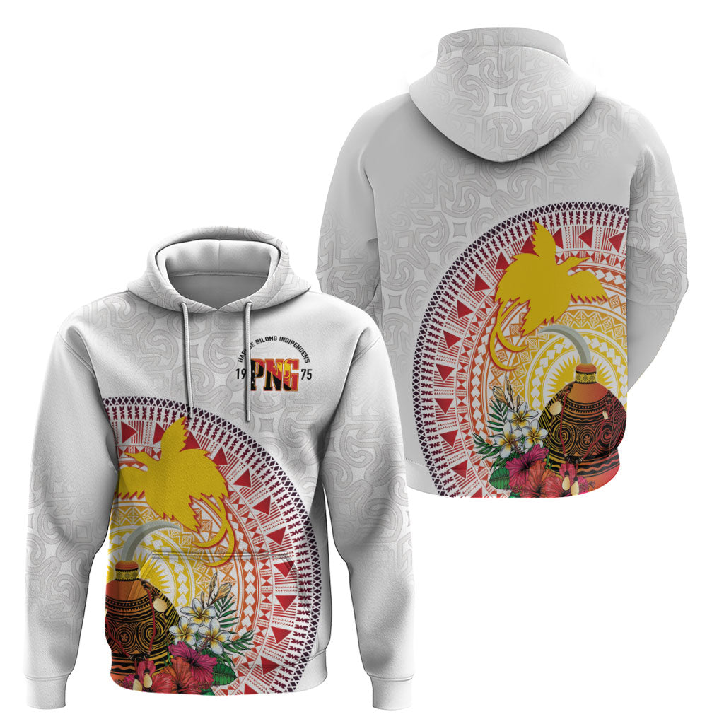 Hapi De Bilong Indipendens Papua New Guinea Zip Hoodie PNG Lime Pot