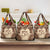 Bula Fiji Day 55th Anniversary Masi Tapa Grocery Bag Emerald Jubilee - Beige - Polynesian Pride