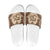 Bula Fiji Day 55th Anniversary Masi Tapa Slide Sandals Emerald Jubilee - Beige - Polynesian Pride