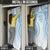 Bula Fiji Day 55th Anniversary Masi Tapa Door Cover Emerald Jubilee - Turquoise - Polynesian Pride