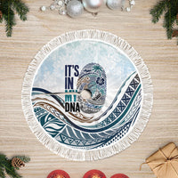 Pasifika It's In My DNA Tree Skirt Islands Pride LT7 Fringed White - Polynesian Pride
