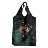 Maori Hongi Valentine Grocery Bag Aroha Ahau Ki A Koe