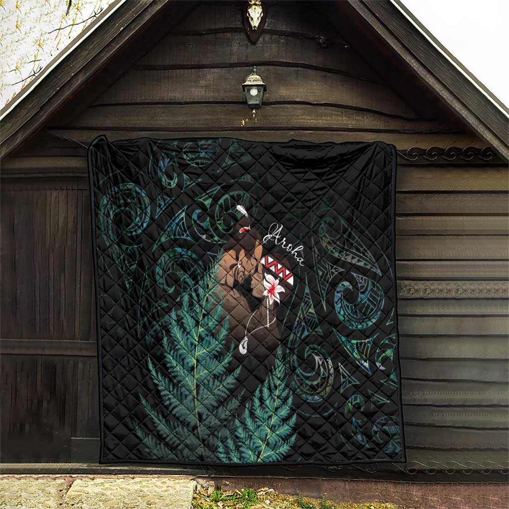 Maori Hongi Valentine Quilt Aroha Ahau Ki A Koe